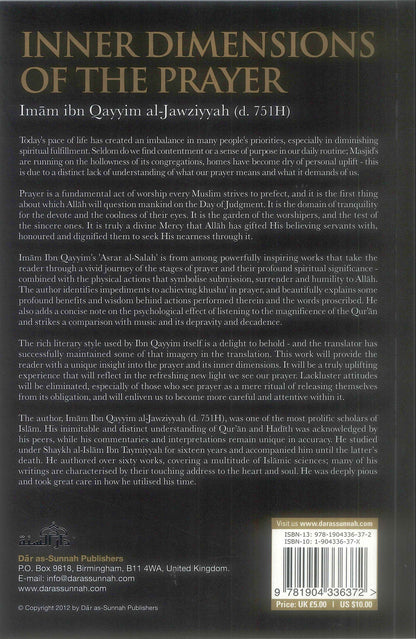 Inner Dimensions of the Prayer By Imam Ibn Qayyim al_jawziyyah