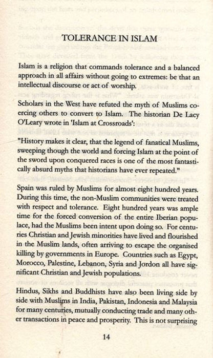 Islam - A Religon of Terror |  Tasaddaq Husayn