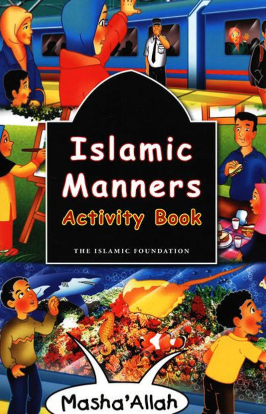 Islamic Manners Activity Book | Kids Manners & Islamic Etiquette for Children-Islamicbrands.org