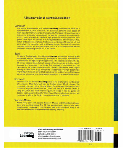 Islamic Studies Level 1 (Revised & Enlarged Edition) | Weekend Learning Series for Children-islamicbrands