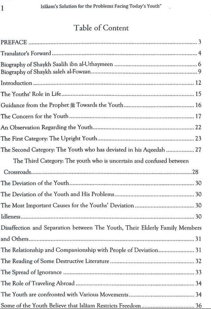 Islam’s Solution for the Problems Facing Today’s Youth | Islamic Guidance Book