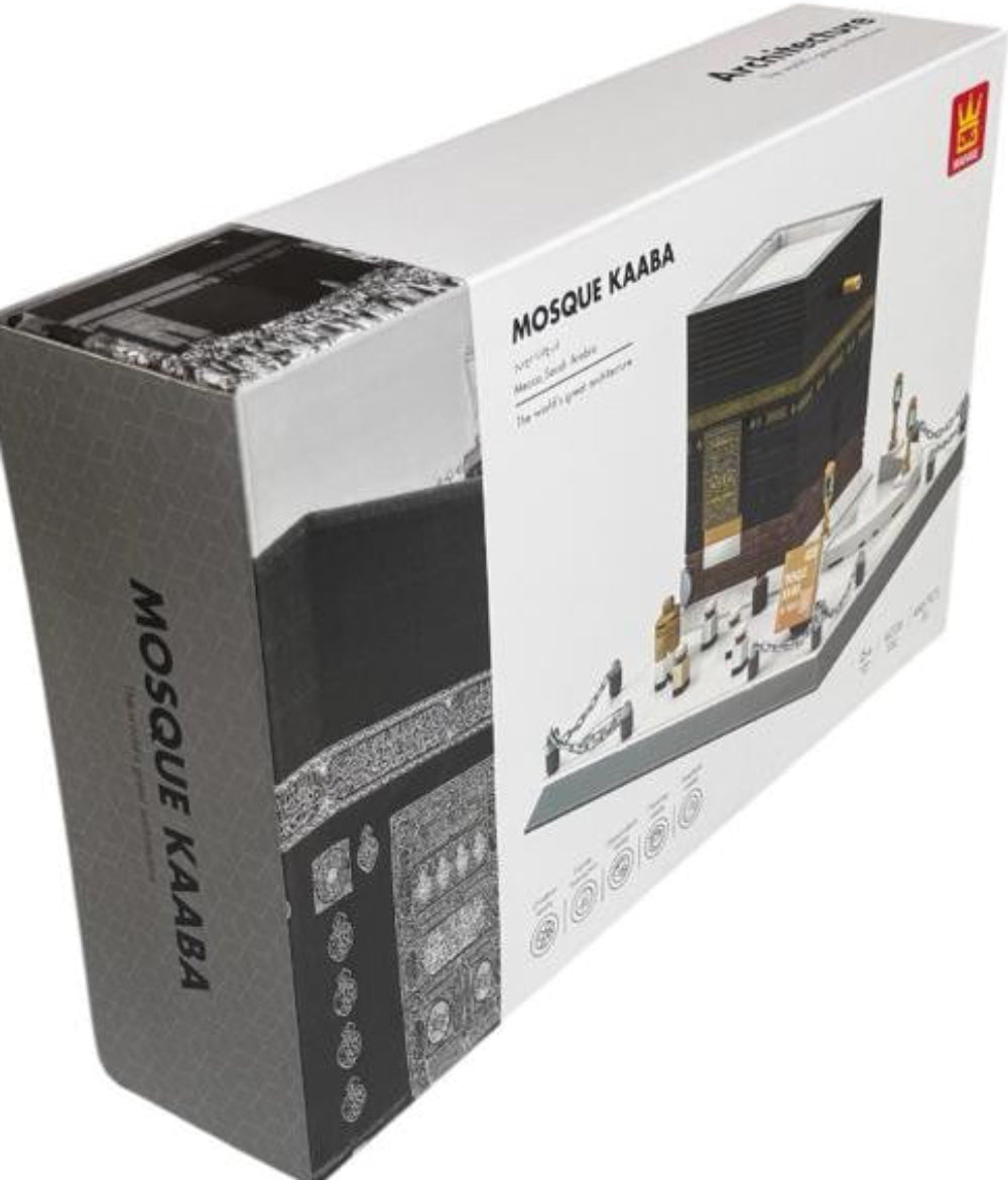 Kaabah Mecca House of Allah Building Toy Model Set 2025 – 400+ Pieces Islamic Architecture Kit | Educational & Gift