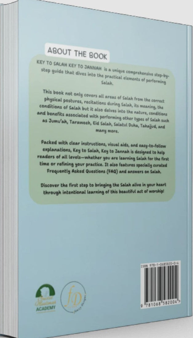 Key to Salah, Key to Jannah – Step-by-Step Islamic Prayer Guide Book-islamicbrands.org