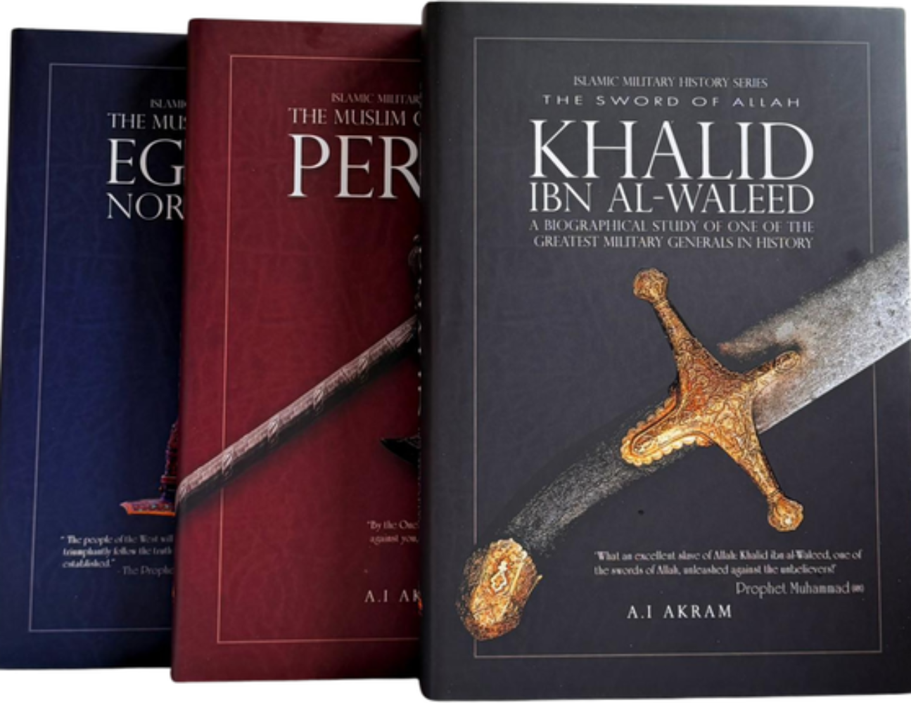 Khalid Ibn Al-Waleed Collection – Muslim Conquests of Persia, Egypt & North Africa | Islamic History Book-islamicbrands
