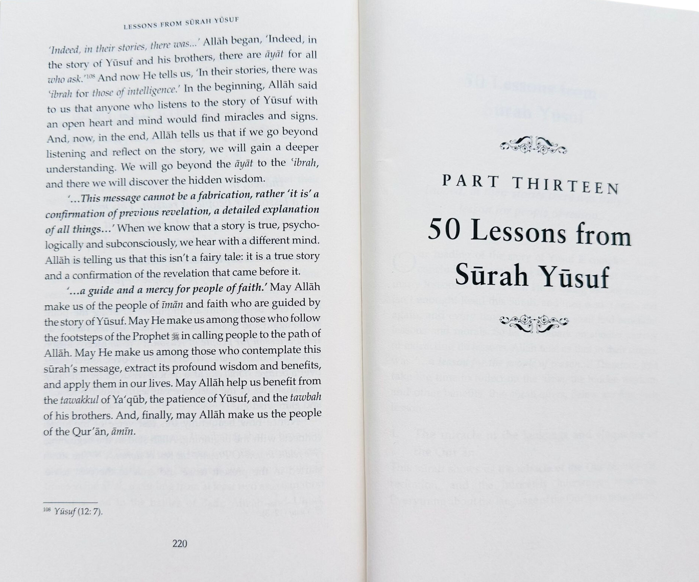 Lessons from Surah Yusuf | Qur’anic Tafsir & Islamic Life Lessons from Prophet Yusuf (AS)-islamicbrands