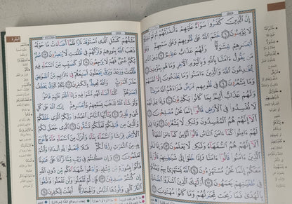 Medium Arabic Quran with Tajweed – Light Cream Border