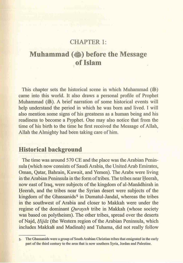 Muhammad The Messenger of Guidance by Ahmad M. Halima