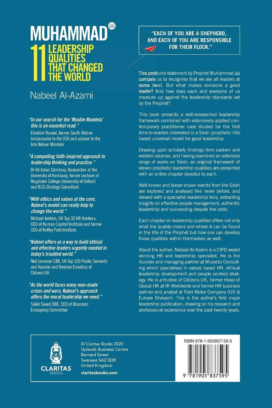 Muhammad (SAW) 11 Leadership Qualities That Changed the World – Islamic Leadership Book