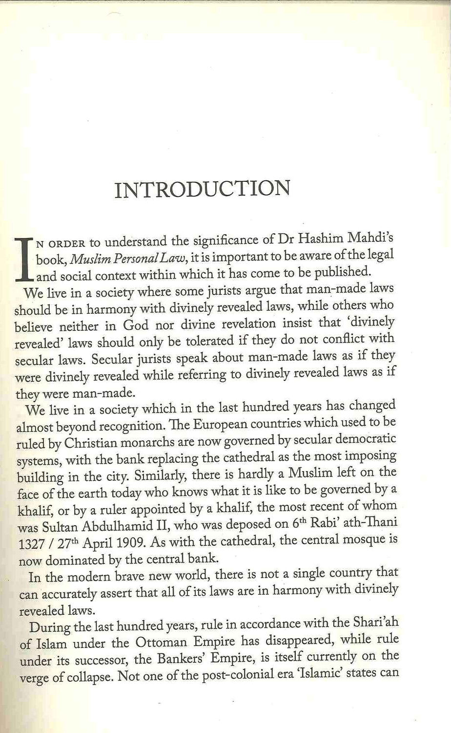 Muslim Personal Law Book by Hashim Mahdi | Islamic Law, Marriage & Inheritance Guide-islamicbrands