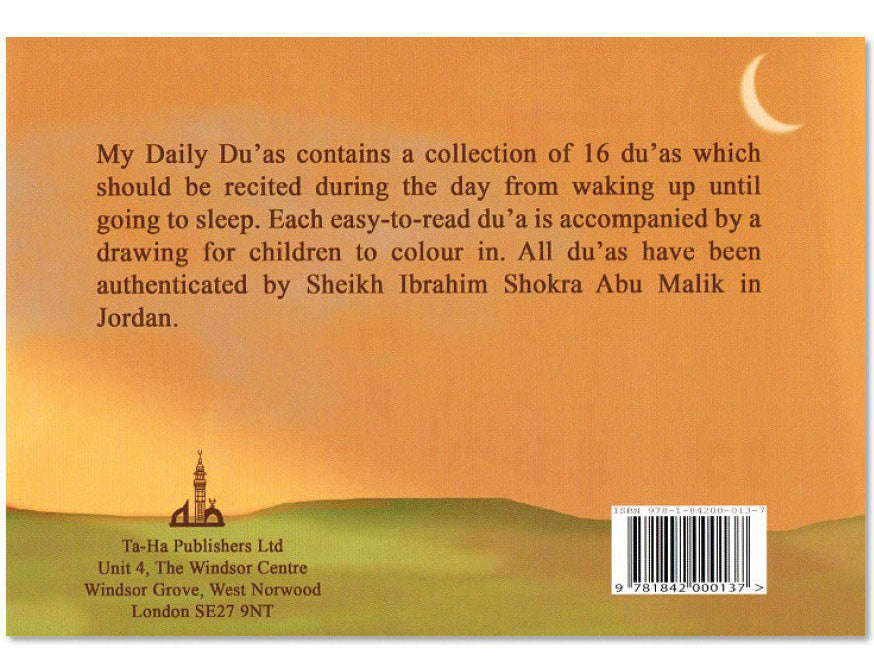 My Daily Du’as Colouring Book – Islamic Learning Activity Book | Umm Ousama-islamicbrands