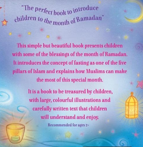 My First Book About Ramadan – Islamic Board Book for Toddlers | Teachings for Young Muslim