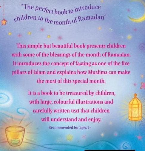 My First Book About Ramadan – Islamic Board Book for Toddlers | Teachings for Young Muslim