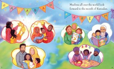 My First Book About Ramadan – Islamic Board Book for Toddlers | Teachings for Young Muslim