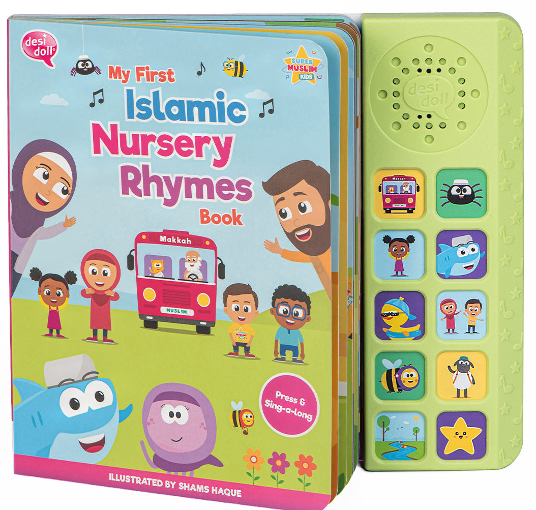 My First Islamic Nursery Rhymes Book – Random Colors | Kids Islamic Learning Book-Islamicbrands.org