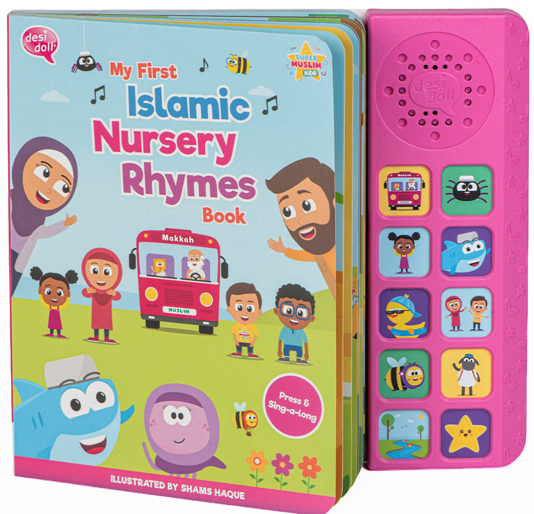 My First Islamic Nursery Rhymes Book – Random Colors | Kids Islamic Learning Book-Islamicbrands.org