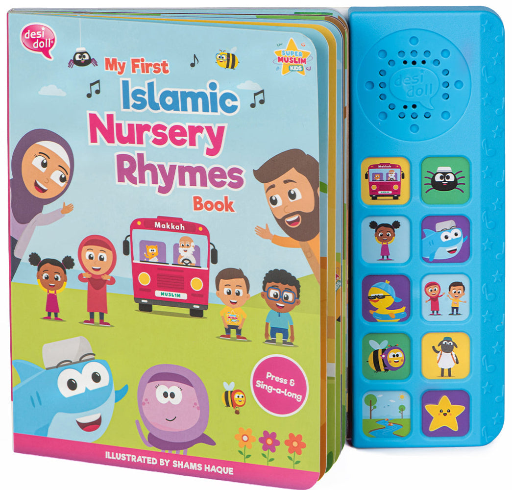 My First Islamic Nursery Rhymes Book – Random Colors | Kids Islamic Learning Book-Islamicbrands.org