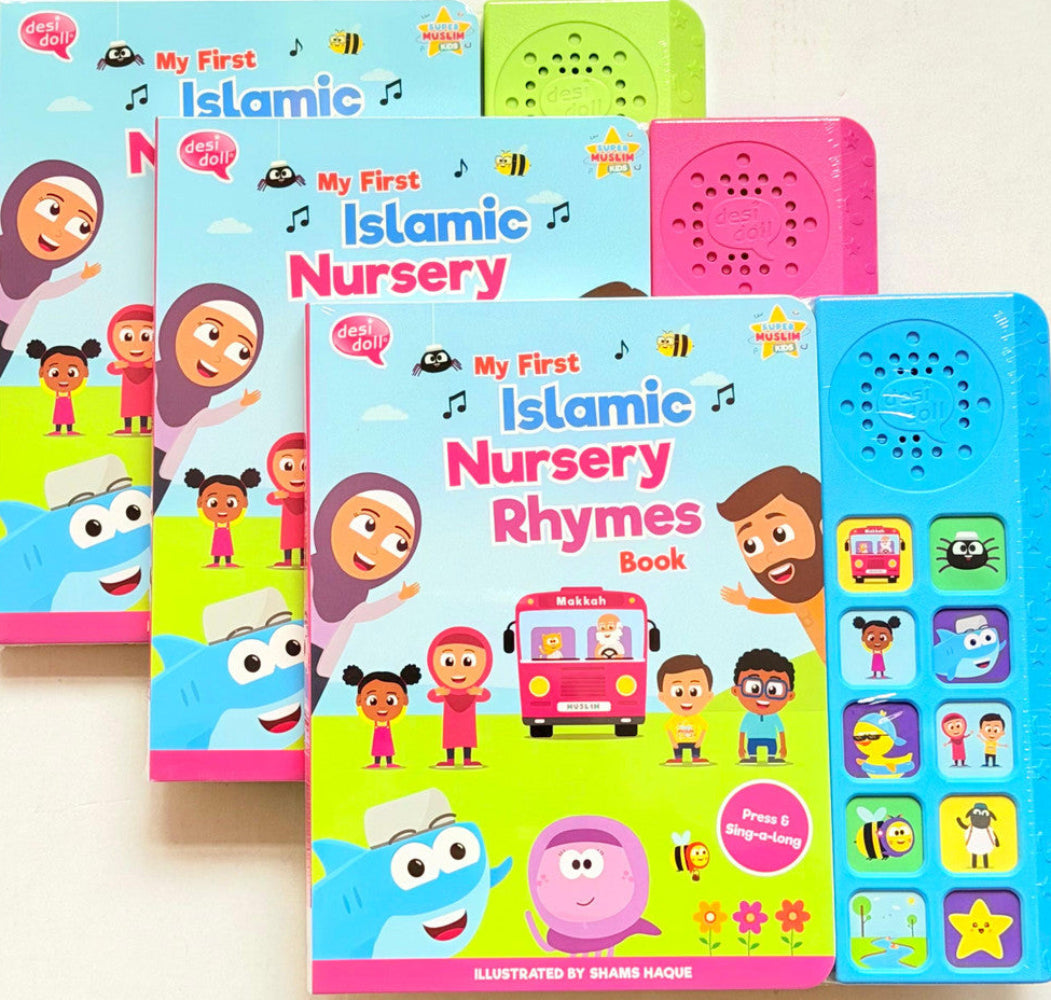 My First Islamic Nursery Rhymes Book – Random Colors | Kids Islamic Learning Book-Islamicbrands.org