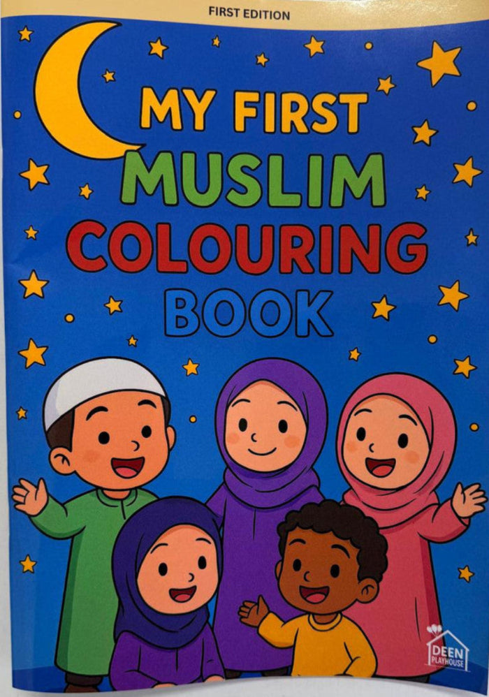 My First Muslim Colouring Book – Fun Islamic Learning Activity Book for Kids-islamicbrands.org