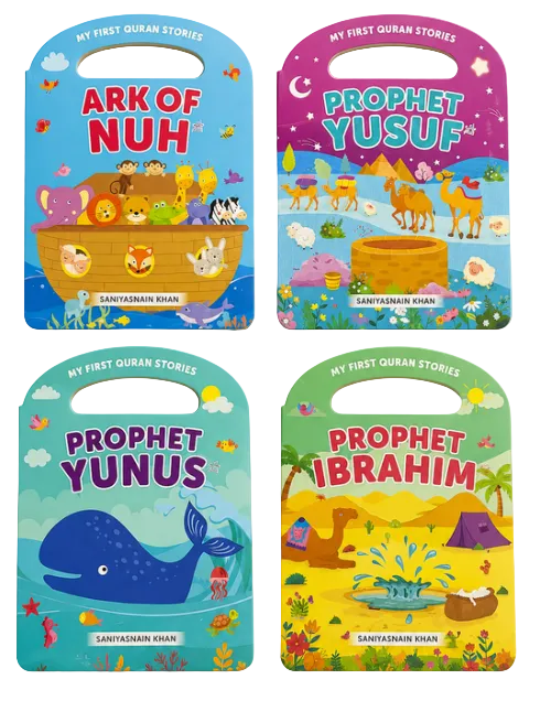My First Quran Story Book – Stories of the Prophets Ibrahim | Yunus| Yusuf | Nuh for Kids