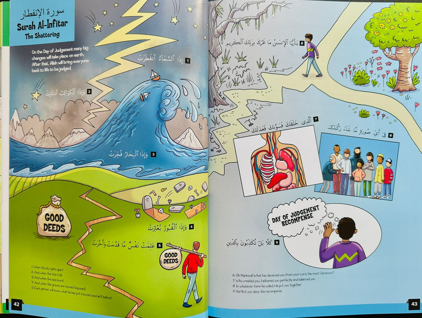 My First Quran Translation With Pictures: Juz’ Amma Part 2 – Illustrated Children’s Qur’an Learning Book  www.islamicbrands.org
