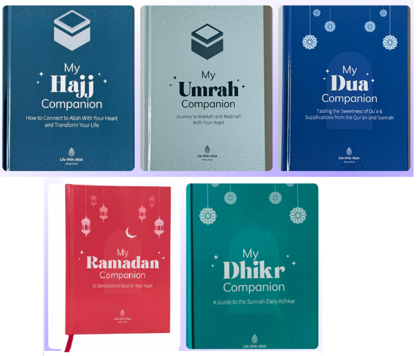 My Islamic Companion Series – Hajj, Umrah, Ramadan, Dua & Dhikr Books | Life With Allah-islamicbrands