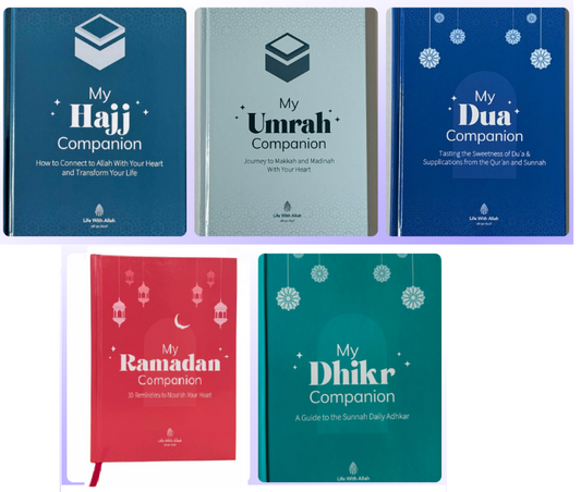 My Islamic Companion Series – Hajj, Umrah, Ramadan, Dua & Dhikr Books | Life With Allah-islamicbrands