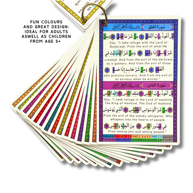 My Short Surahs – Quran Surah Cards for Memorization & Salah 3