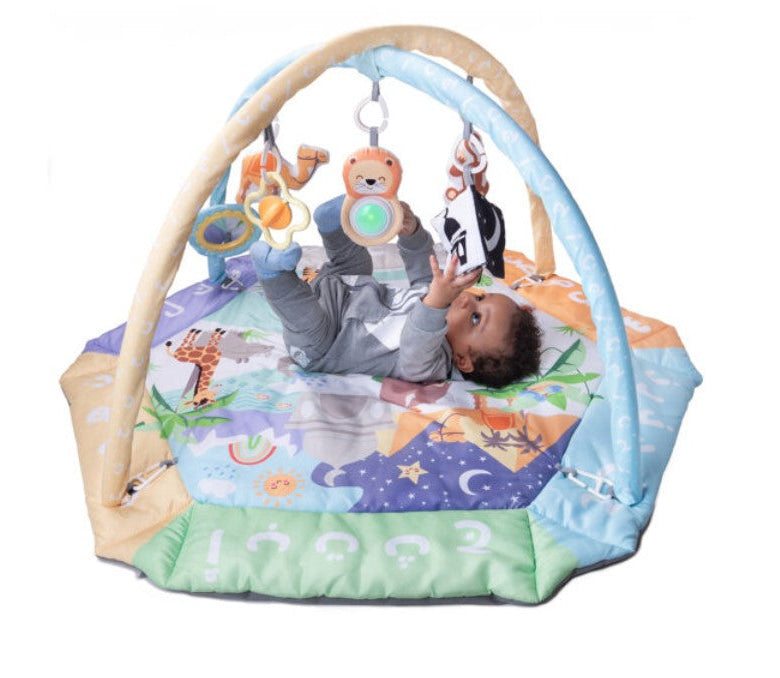 Interactive Learning Mat Logo New Arabic Alphabet 5-in-1 Activity Gym Playmat – Interactive Learning ...