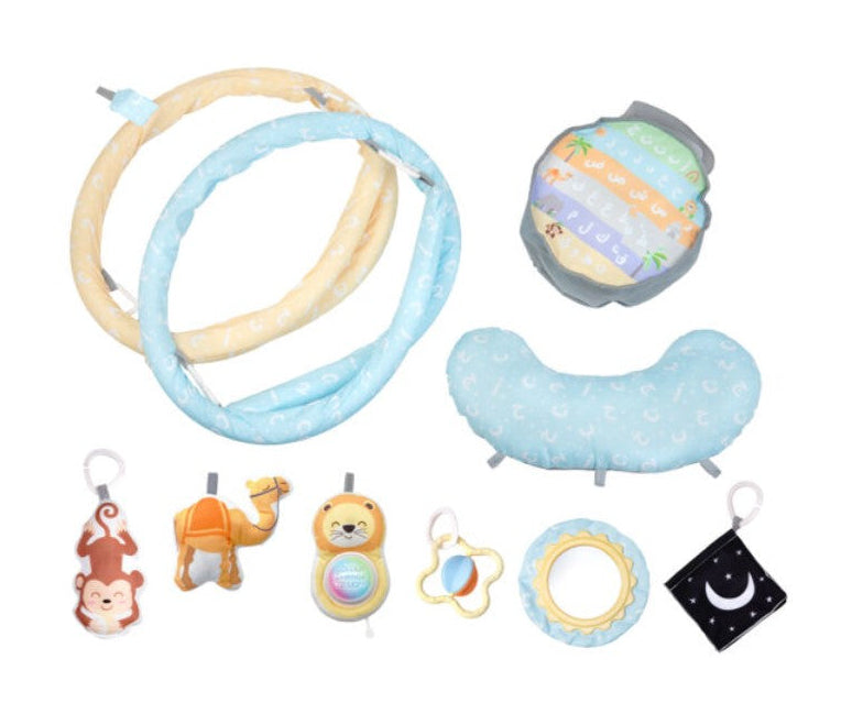 New Arabic Alphabet 5-in-1 Activity Gym Playmat – Interactive Learning & Play Mat for Kids 3