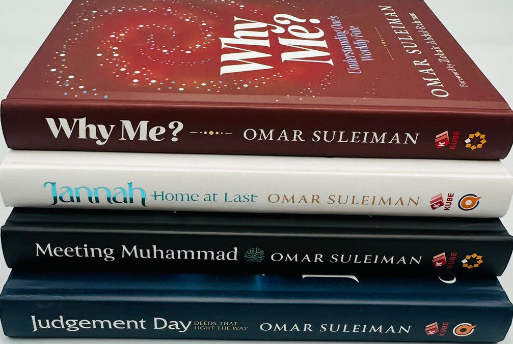 New Collection by Omar Suleiman (4 Books Bundle Set) – Islamic Spirituality -islamicbrands.org