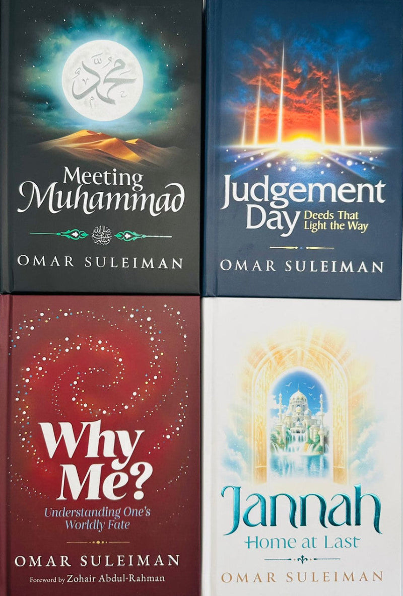 New Collection by Omar Suleiman (4 Books Bundle Set) – Islamic Spirituality -islamicbrands.org