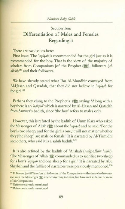 Newborn Baby Guide | Imam ibn Qayyim al-Jawziyyah