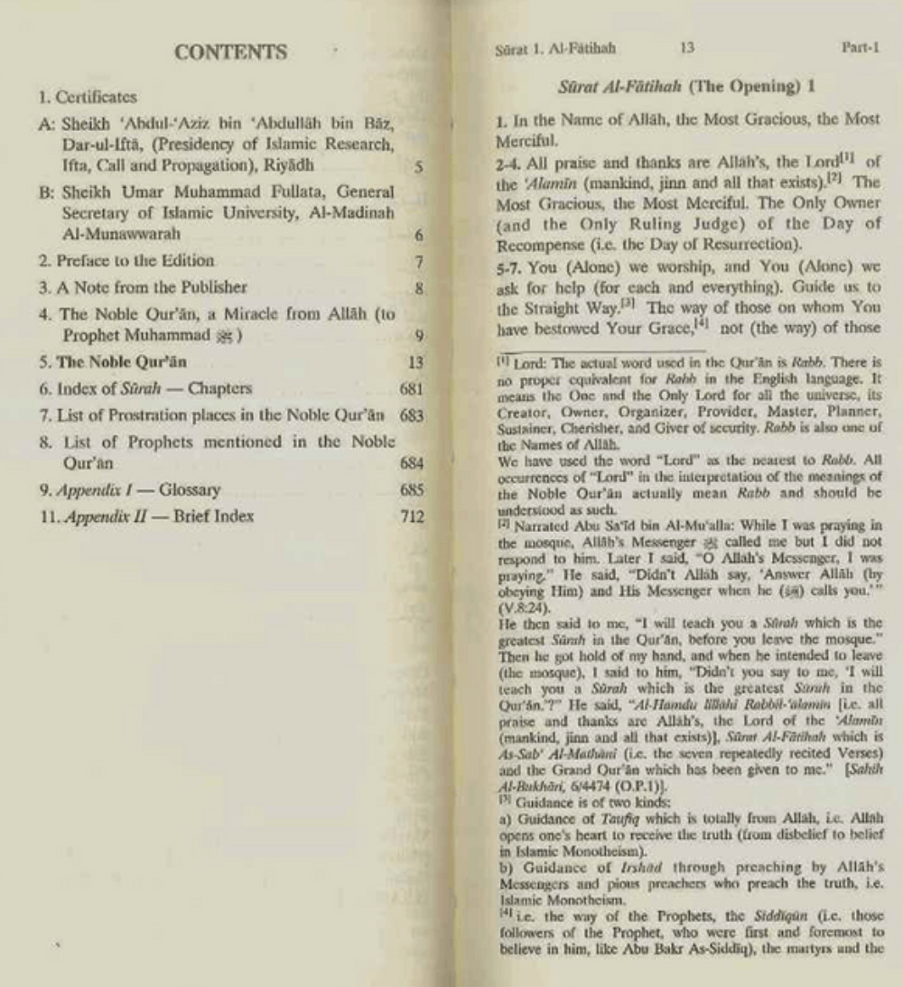 Noble Quran English Only (Long Size) – Hilali & Khan Translation-www.islamicbrands.org