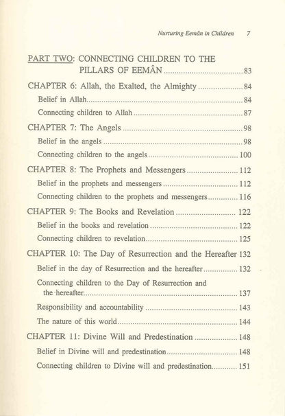 Nurturing Eeman in Children : Hard Cover