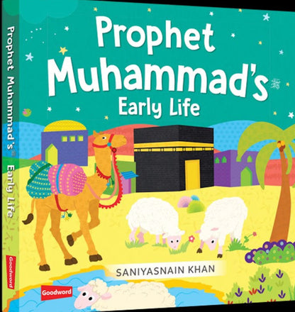 Prophet Muhammad Stories Little Library (4 Board Books Set) – Islamic Books for Kids-islamicbrands.org