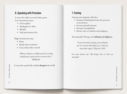 Prophetic Masculinity Guide for Muslim Men – The Essential Guide for Muslim Men-islamicbrands