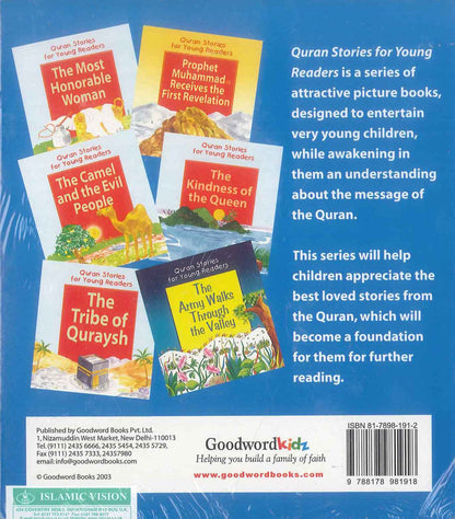 Quran Stories for Young Readers by Saniyasnain Khan | Islamic Picture Books for Kids
