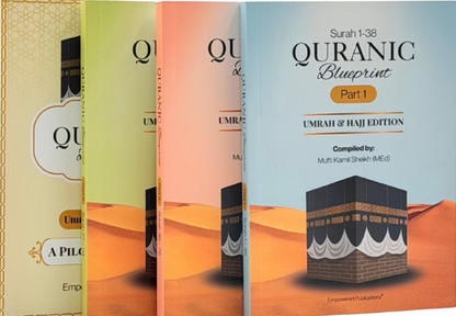 Quranic Blueprint – Umrah & Hajj Edition (A6 Travel Guide for Quran Reflection)-islamicbrands