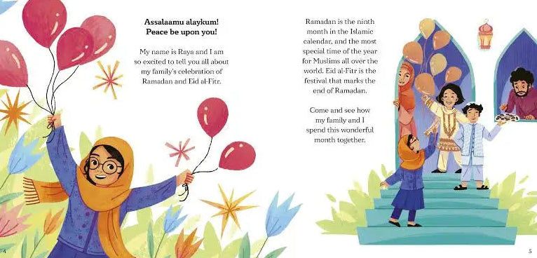 Ramadan and Eid al-Fitr Children’s Book – Learn About Islamic Festivals & Ramadan Traditions