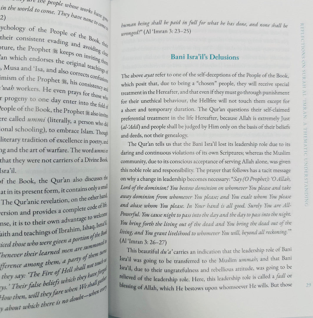 Reflections on Surah Al-Imran – Tafsir & Spiritual Insights from the Qur’an