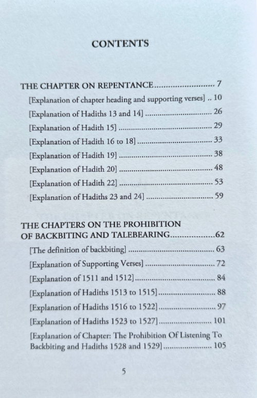 Repentance & Prohibition of Backbiting – Islamic Book on Tawbah, Gheebah & Namimah-islamicbrands
