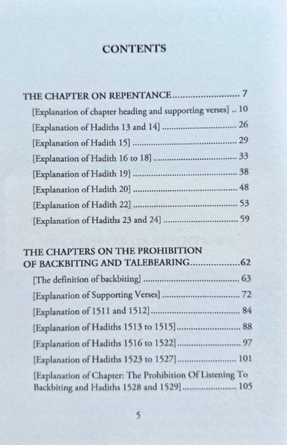 Repentance & Prohibition of Backbiting – Islamic Book on Tawbah, Gheebah & Namimah-islamicbrands