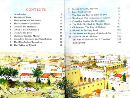 Salah ad Din and the Crusades by Qaiser M. Talib | Islamic History Book for Children-islamicbrands