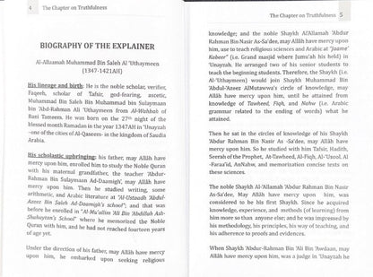 Explanation of Riyadus-Saliheen: The Chapter on Truthfulness – Commentary on Imam An-Nawawi’s Hadith Collection