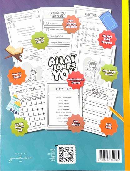 How to Pray for Kids – A Step by Step Islamic Prayer Book for Muslim Boys & Girls (Kids Prayer Guide)