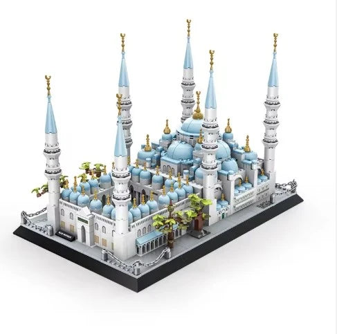 Blue Mosque 1129 Piece Building Blocks – Istanbul Sultan Ahmed Mosque Model