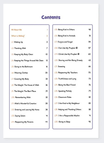 Adab & Akhlaq Levels 1, 2 & 3 for Children | Quranic Tarbiyah | Islamic Character Learning Book
