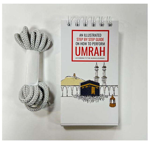 Step-by-Step Guide on How to Perform Umrah – Illustrated Spiral Book 1