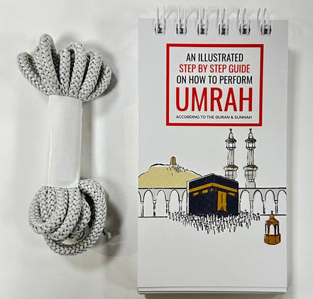Umrah Process Step-by-Step Guide on How to Perform Umrah โ Illustrated Spiral Book ...