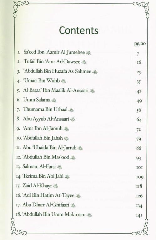 Stories from the Lives of the Sahaba – Volume 1 -Companions of the Prophet 3